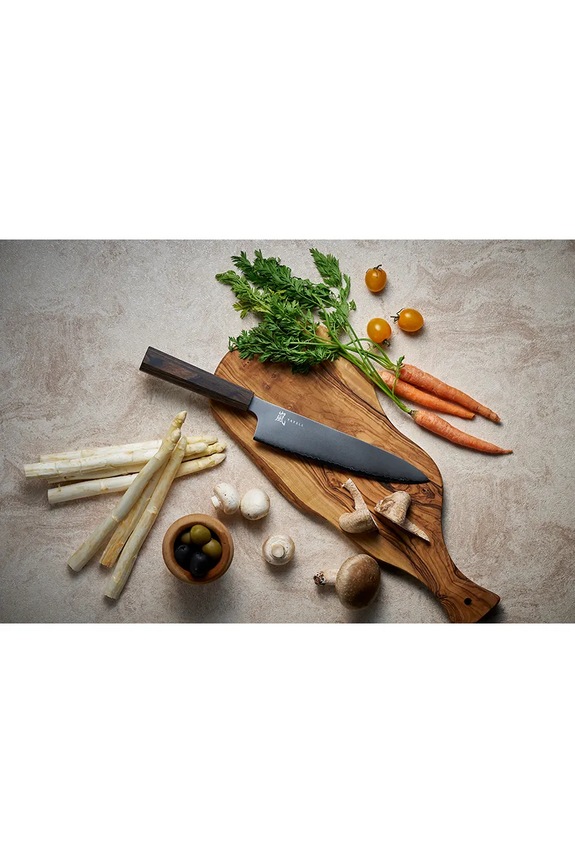 Кухня та бар Кухонний ніж Yaxell Hana Santoku 16,5 cm 34801. коричневий