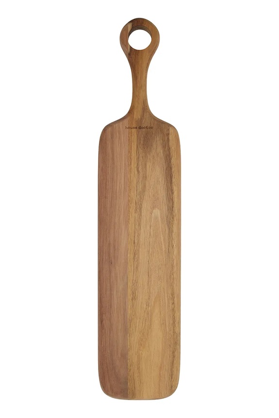 House Doctor Σανίδα για κοπή από ξύλο ακακίας 55 x 12 cm καφέ 206660004