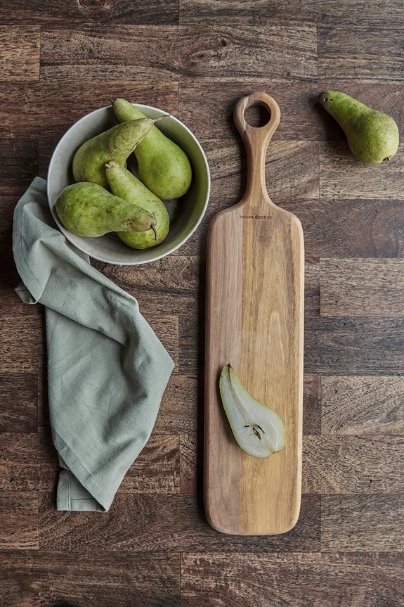 House Doctor Σανίδα για κοπή από ξύλο ακακίας 55 x 12 cm 206660004 καφέ AA00