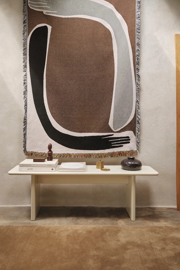 Σαλόνι και υπνοδωμάτιο Ταπετσαρία ferm LIVING Pose Tapestry Blanket 1104269810 πολύχρωμο