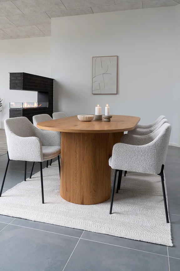 Zidni ukras House Nordic Madeline 4981057 bijela