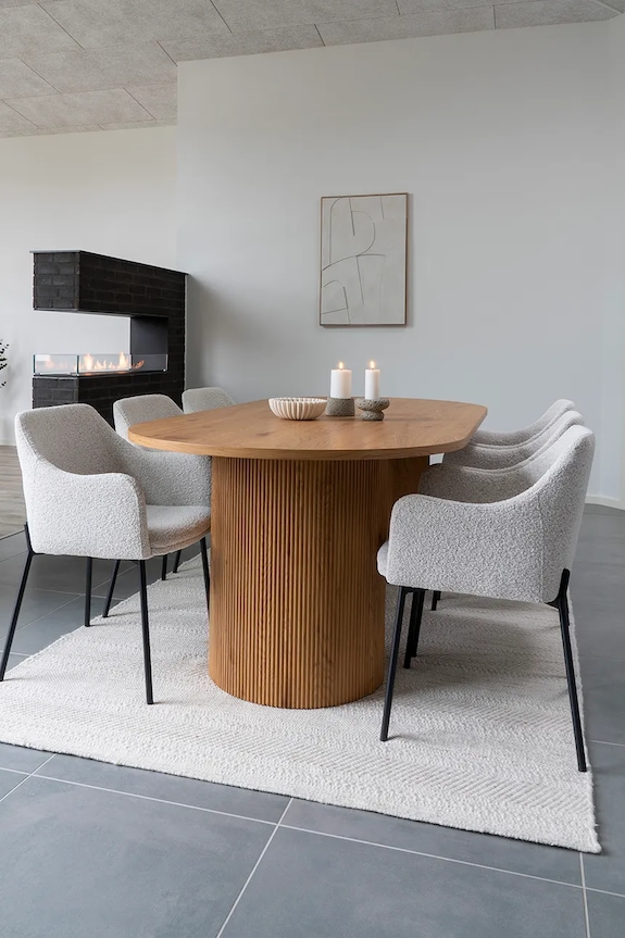 Zidni ukras House Nordic Madeline 4981057 bijela