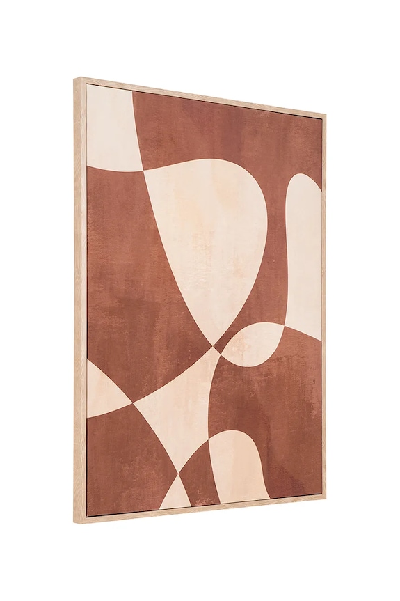 House Nordic fali dekoráció keretben 50 x 70 cm 4981054 többszínű AA00