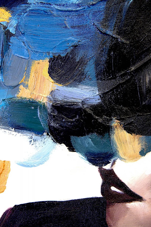 Nappali és hálószoba home & lifestyle kézzel festett kép 181610 többszínű