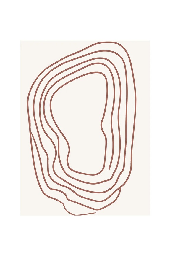 HARTMAN a.i. art grafika akril üvegen Geometric Abs többszínű KB1929HAR.GEOAB14