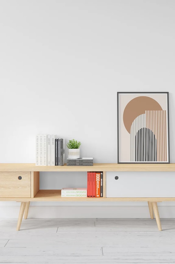 Έργο τέχνης σε ακρυλικό γυαλί a.i art HARTMAN Geometric Abstract 09, 30 x 40 cm KB1924HAR.GEOAB09 πολύχρωμο AA00