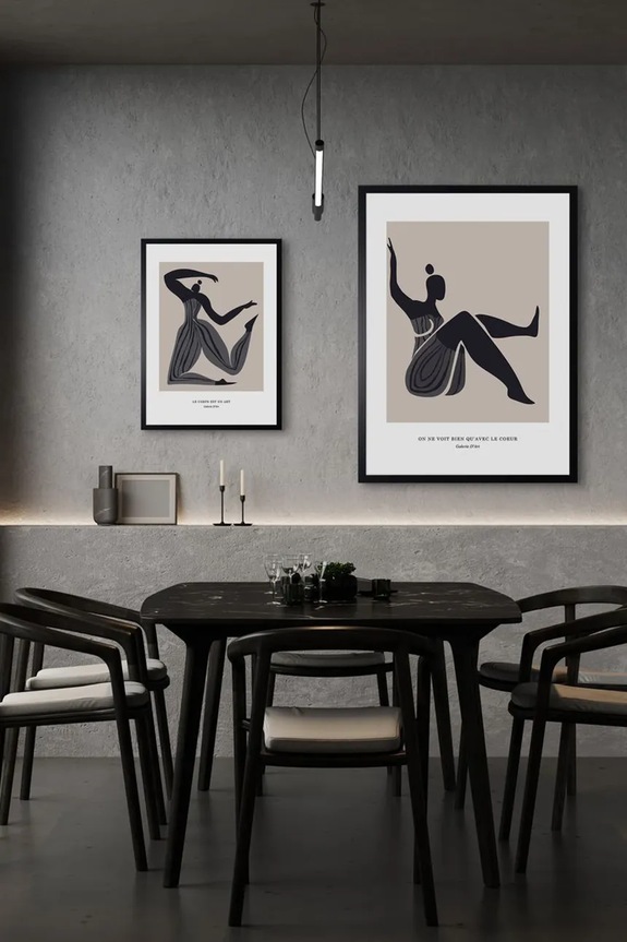 Obývacia izba a spálňa Nástenná dekorácia v ráme home & lifestyle 50 x 70 cm 15.41.201.23291 viacfarebná