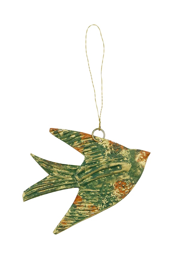 Viseča dekoracija House Doctor HDHumi 9 x 12,5 cm 4-pack 257874296 pisana AA00