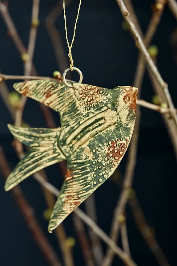 House Doctor függő dekoráció HDHumi 9 x 12,5 cm 4 db többszínű 257874296