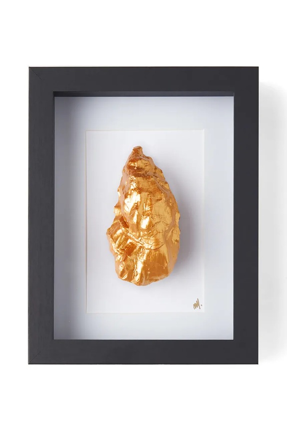Настенная декорация в раме Maria el Mar Single Oyster 22 x 17 cm чёрный 1214