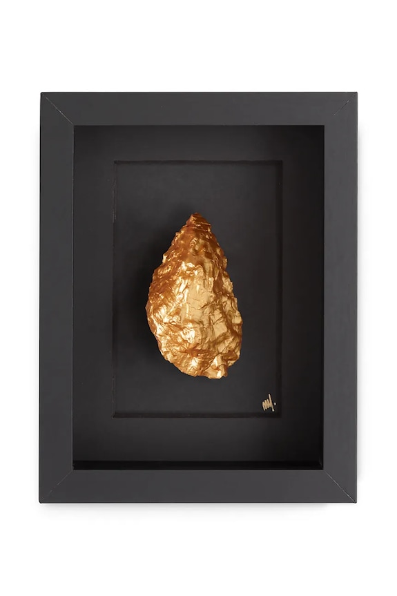 Настенная декорация в раме Maria el Mar Single Oyster 22 x 17 cm чёрный 1215
