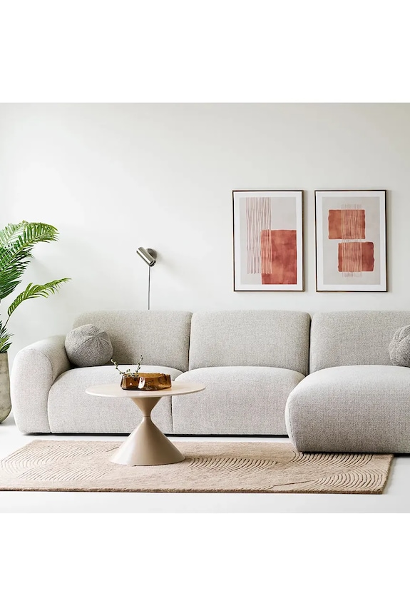 Стенна декорация в рамка House Nordic Mina 50 x 70 cm оранжев 4991016