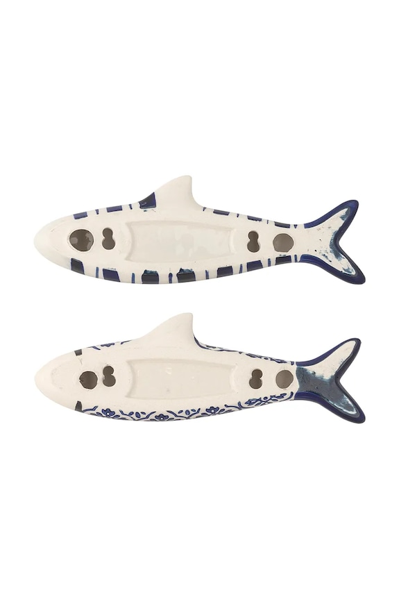 Настінні декорації Bloomingville Dunne 26 x 9 cm 2-pack 82065381 темно-синій AA00