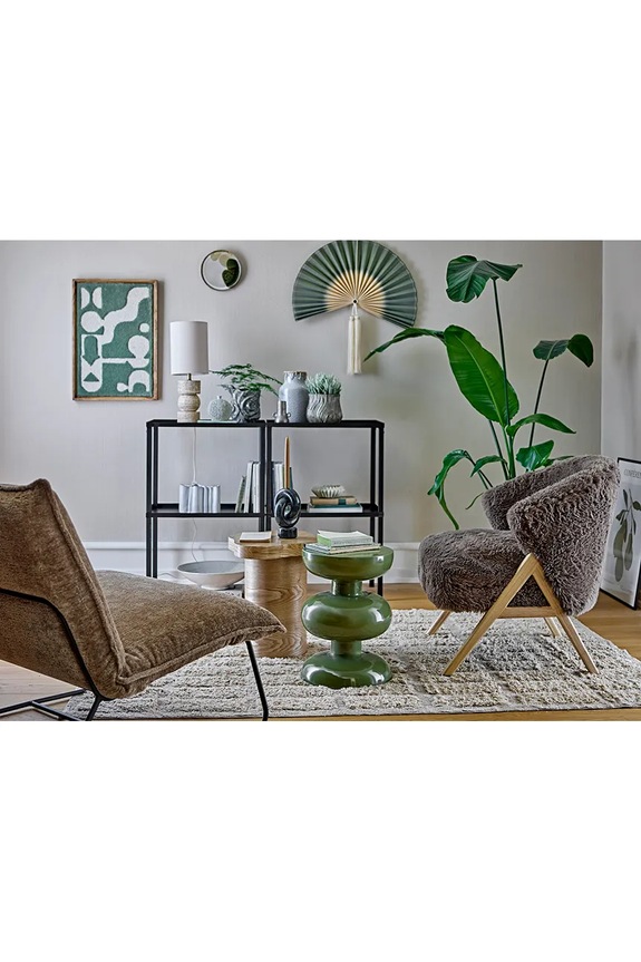 Bloomingville decorațiune de perete Jaime 70 x 75 cm 82065279 verde