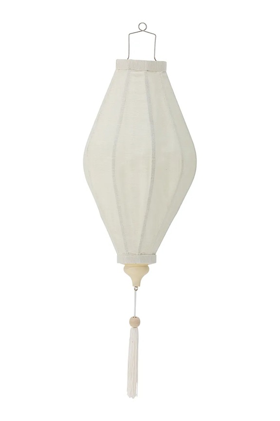 Bloomingville decorațiune suspendată Pomp 26 x 50 cm alb 82065415