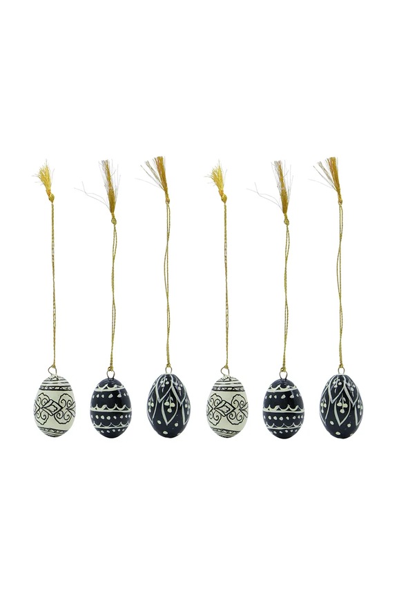 House Doctor decorațiuni de Crăciun HDDeco 3 cm 6-pack multicolor 267720006