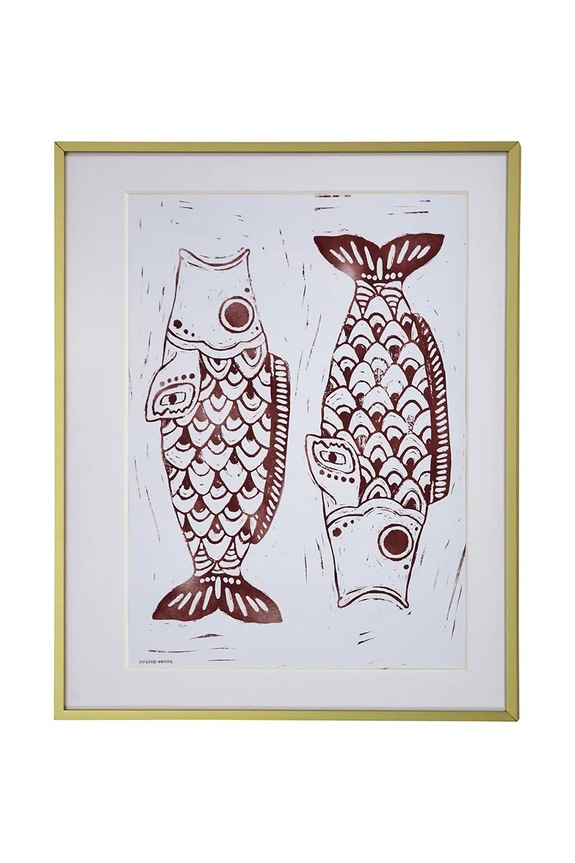 House Doctor διακοσμητικό από μέταλλο 50 x 40 cm πολύχρωμο 208582068