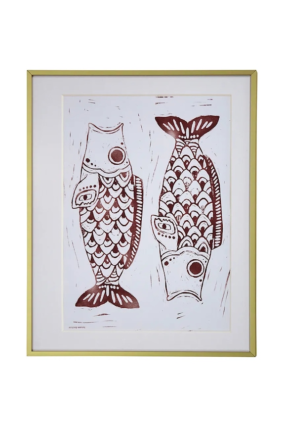 House Doctor διακοσμητικό από μέταλλο 50 x 40 cm πολύχρωμο 208582068