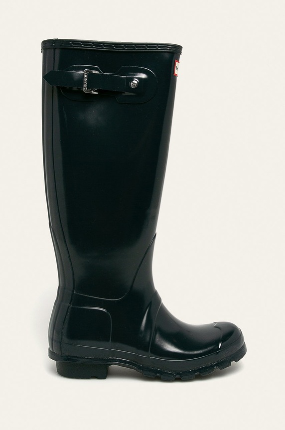 Hunter - Holínky Original Tall Gloss námořnická modř WFT1000RGL.NAVY