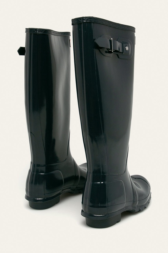 Hunter - Holínky Original Tall Gloss námořnická modř WFT1000RGL.NAVY