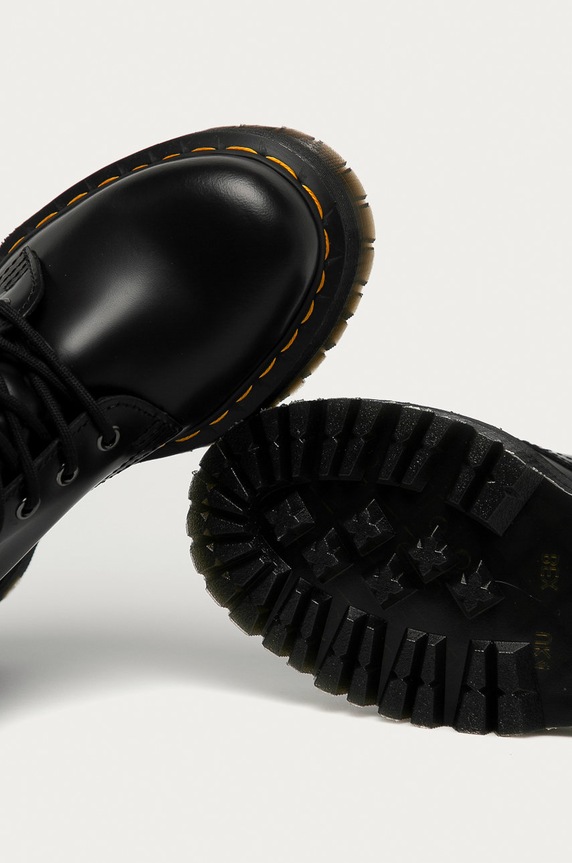 Dr. Martens workery skórzane Jadon Hi czarny 25565001