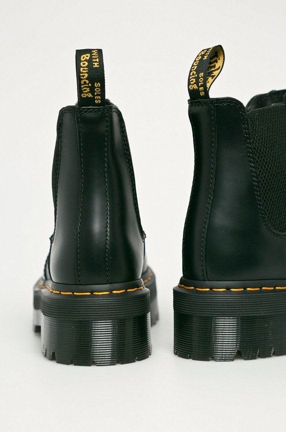 Obuwie Dr. Martens - Sztyblety skórzane 2976 Quad DM24687001 czarny