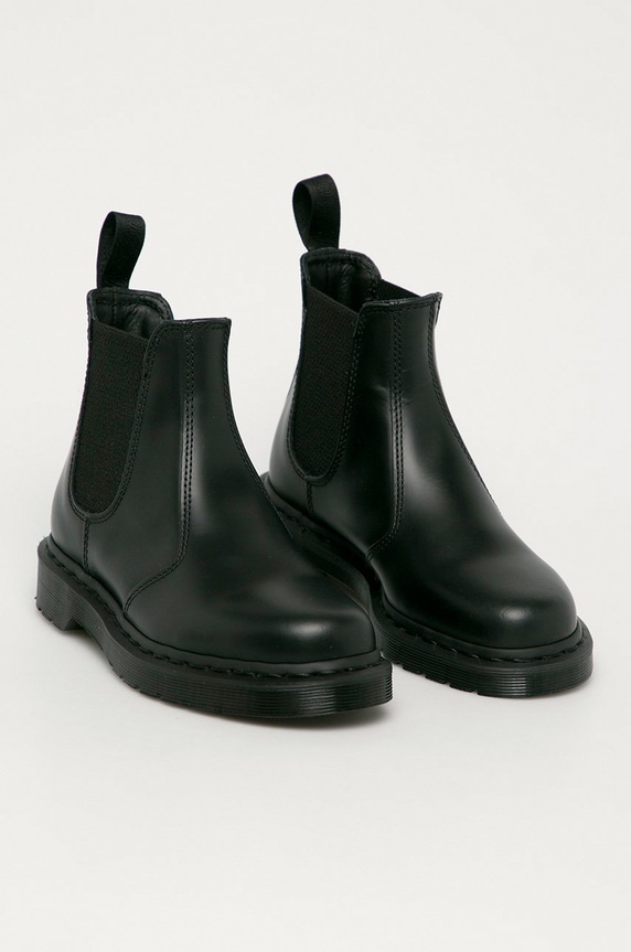 Dr. Martens stivaletti Chelsea in pelle 2976 Mono DM25685001 nero SS26