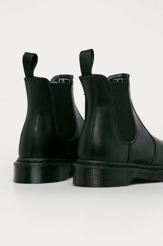 Dr. Martens stivaletti Chelsea in pelle 2976 Mono nero DM25685001