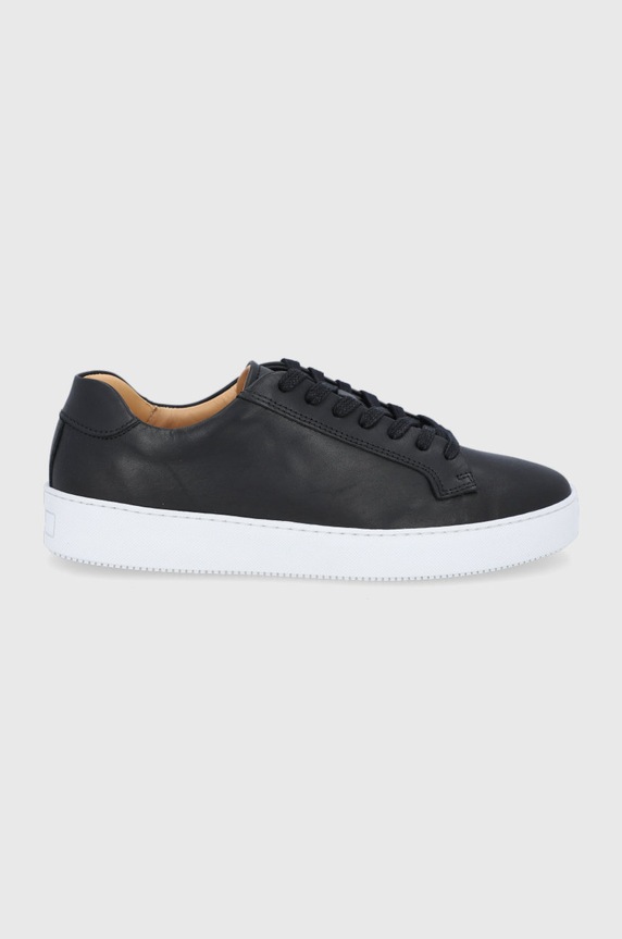 Tiger Of Sweden Buty skórzane płaska czarny U65410009Z