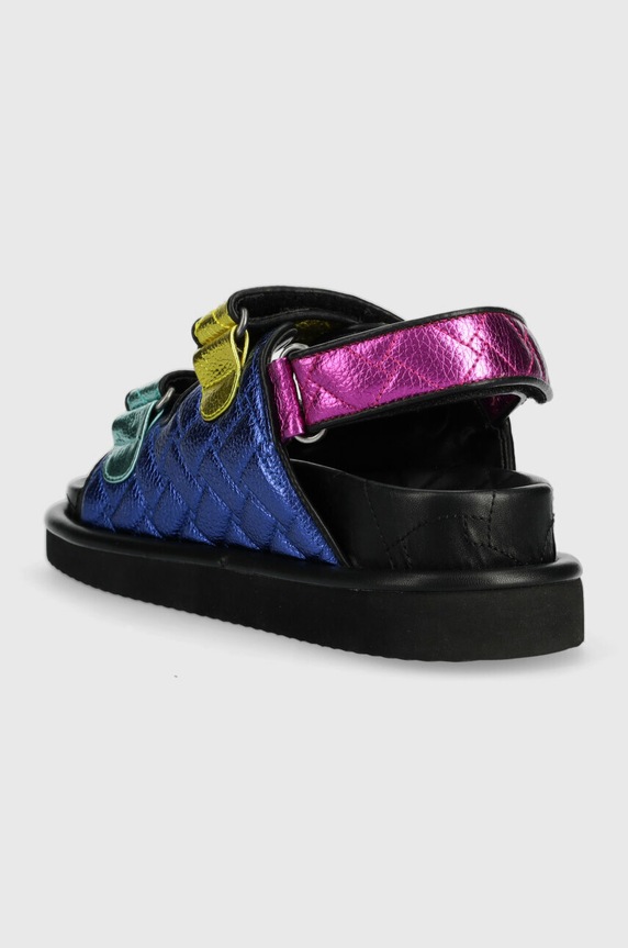 Cipők Kurt Geiger London bőr szandál Orson 3469669109.MULT többszínű