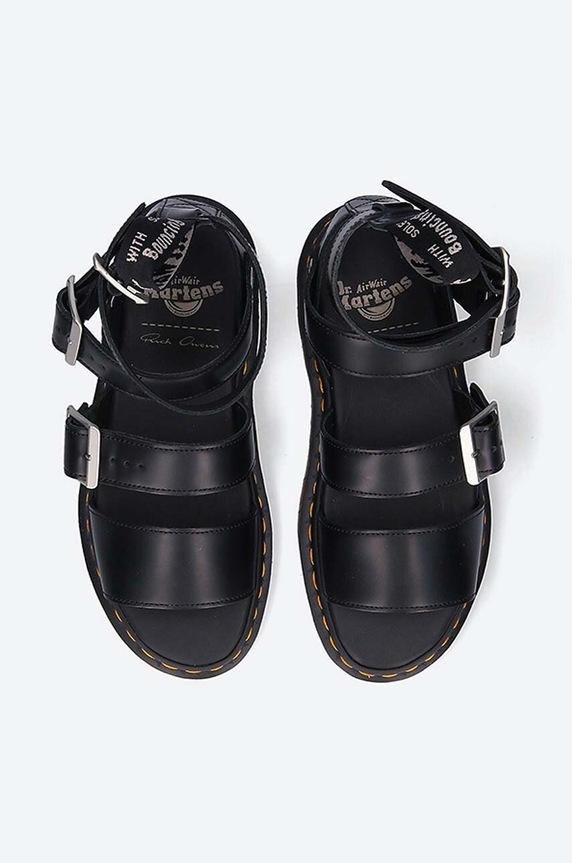 Dr. Martens leather sandals Rick Owens x Martens Gryphon black DW21S6806