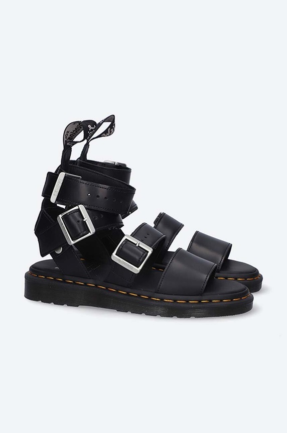Dr. Martens leather sandals Rick Owens x Martens Gryphon DW21S6806 black