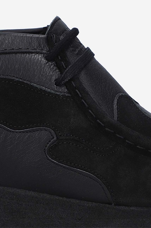 Clarks leather ankle boots Wallabee Patch 26163957