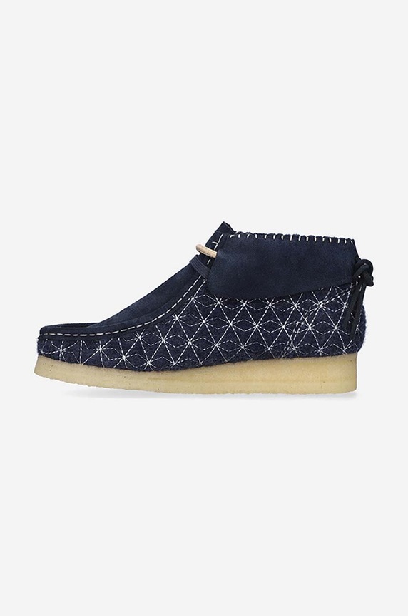 Shoes Clarks ankle boots Wallabee Boot 26168706 navy