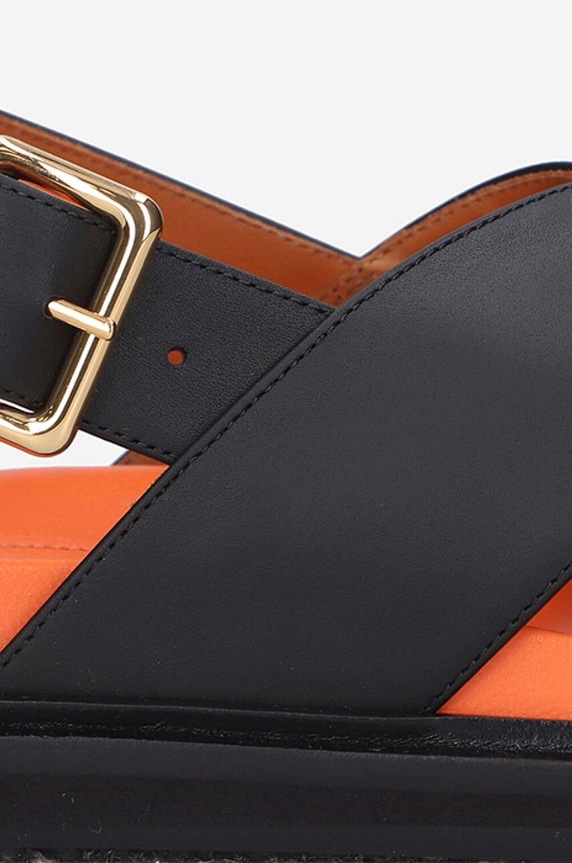 Marni leather sandals Fussbett Shoe FBMS005201.P3614