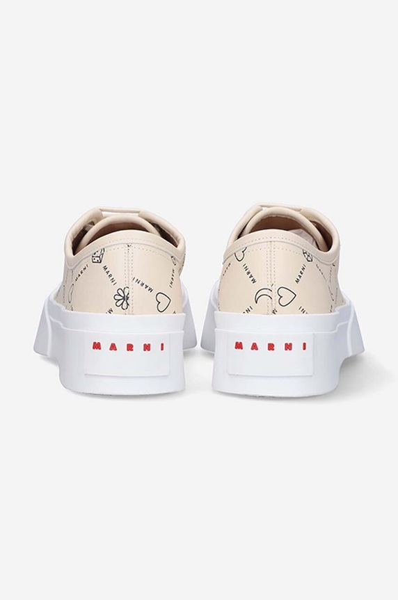 Marni leather sneakers SNZW003020.P4599.ZO019