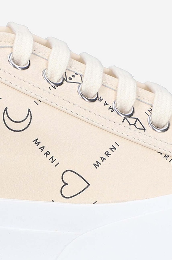 Marni leather sneakers SNZW003020.P4599.ZO019