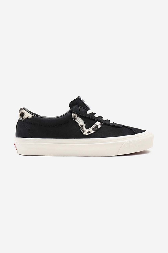 Vans suede plimsolls UA Style 73 DX flat black VN0A3WLQA1O