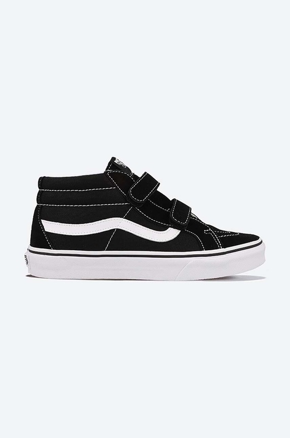 Tenisky Vans SK8-Mid Reissue SK8-Mid Reissue semišová koža čierna VN0A4UI5