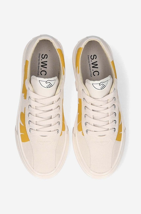 Sneakers S.W.C Dellow Shroom Hands μπεζ YA01242