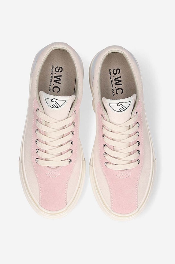 Σουέτ sneakers S.W.C Dellow Suede μπεζ YB01355