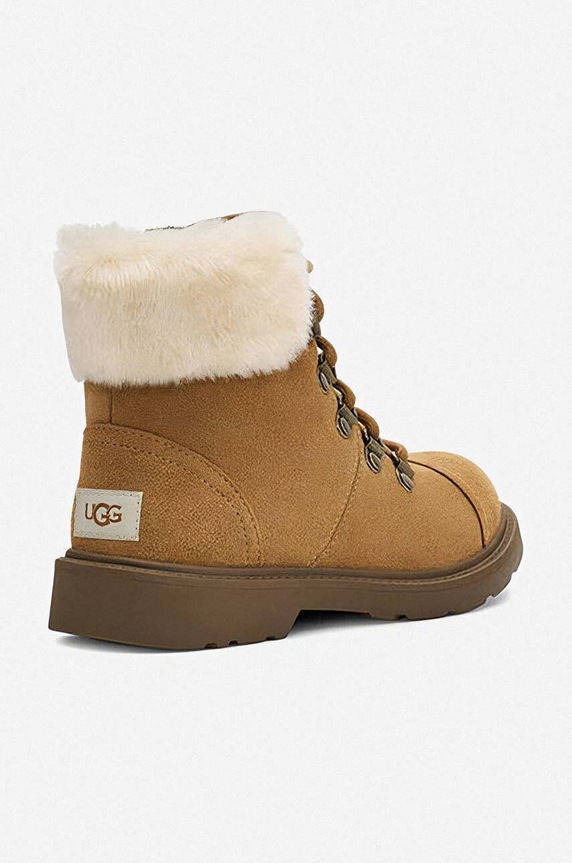 UGG stivali da motociclista in camoscio Azell Hiker Weather 1123622K.CTSD marrone