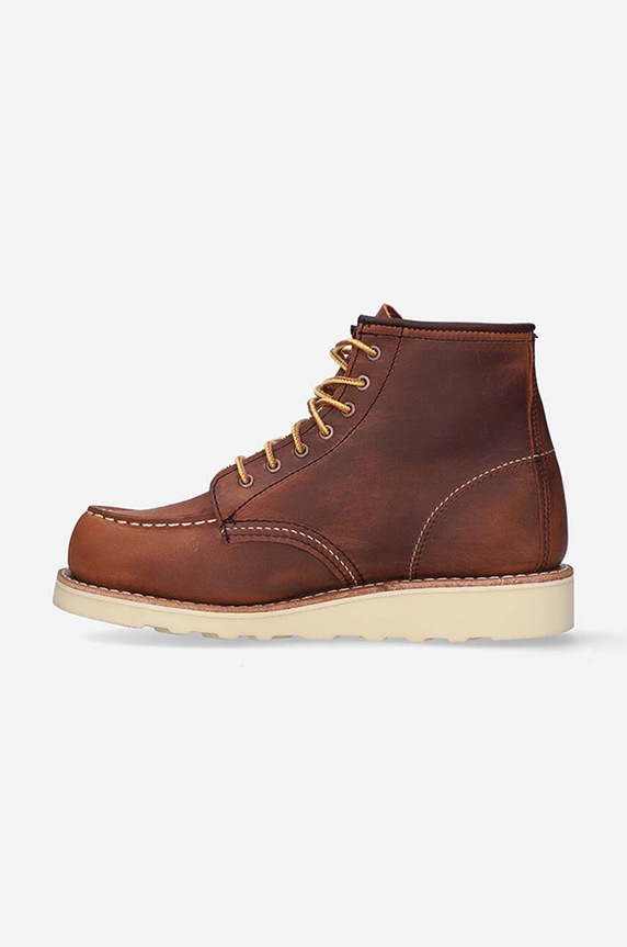 Shoes Red Wing suede ankle boots 6-inch Moc Toe 3428.6inch brown