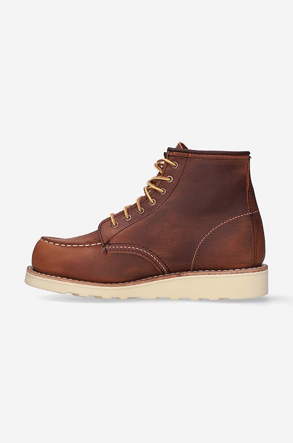 Shoes Red Wing suede ankle boots 6-inch Moc Toe 3428.6inch brown