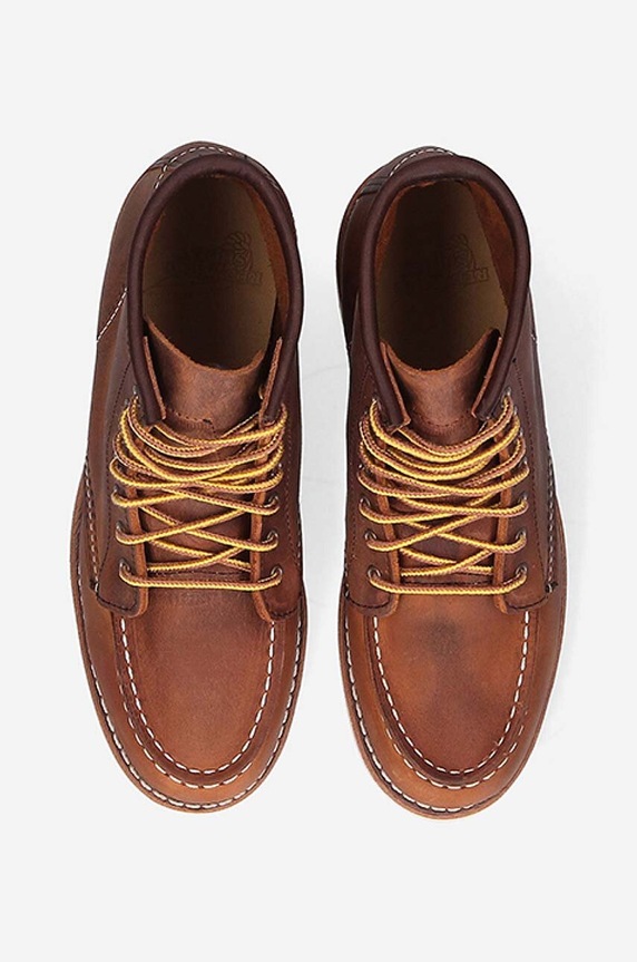 Red Wing suede ankle boots 6-inch Moc Toe brown 3428.6inch