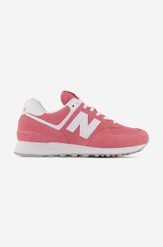 New Balance sneakers WL574FP2 suede pink WL574FP2
