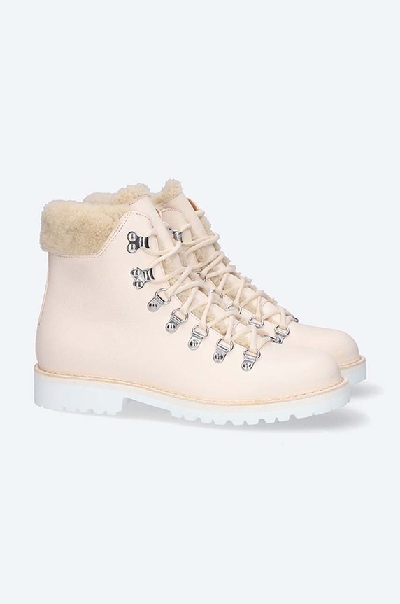 Fracap stivaletti alla caviglia in pelle Explorer EXPLORER.A300 beige