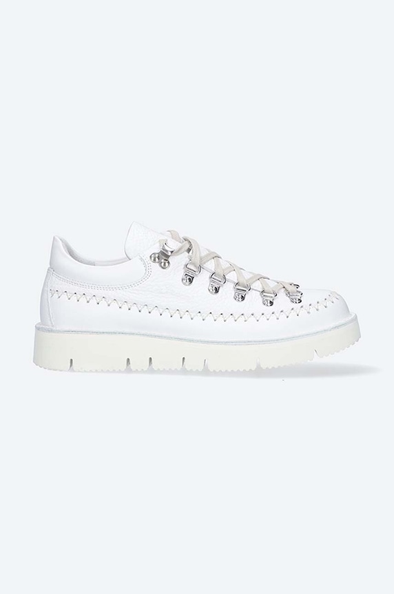 Fracap pantofi de piele MAGNIFICO M122 plat alb MAGNIFICO.M122