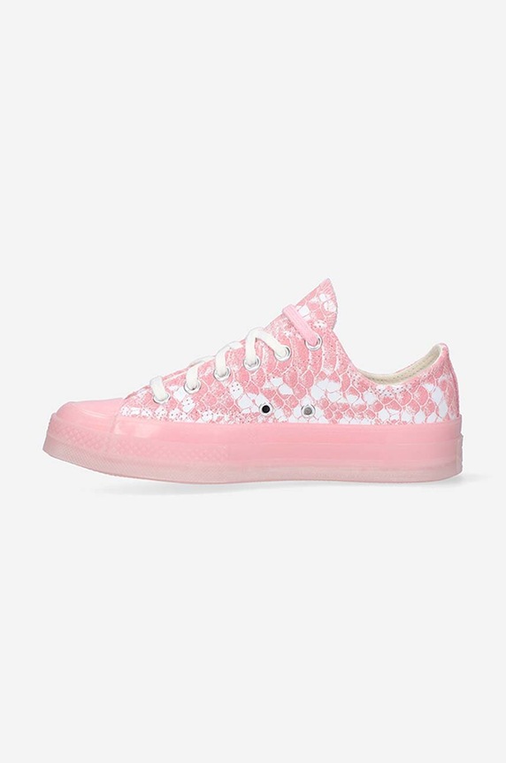 Shoes Converse suede plimsolls x Golf Wang Chuck 173189C pink