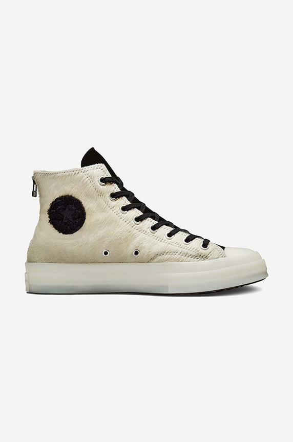 Converse trainers x Josh Vides Chuck 70 flat white A00321C